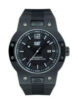 fixedratio cat northcape round date black rubber strap n