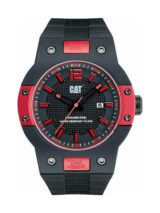 fixedratio cat northcape round date black rubber strap n