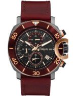 cerruti positano roloi chronografos mpatarias me mpornto dermatino louraki ciwgf