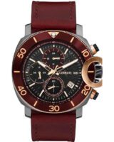 cerruti positano roloi chronografos mpatarias me mpornto dermatino louraki ciwgf