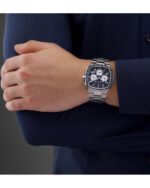 CERRUTI Casale Chronograph Silver Stainless Steel Bracelet - Image 2